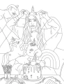 Фото Розмальовка #Girls#Fashion#Party 2