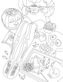 Фото Розмальовка #Girls#Fashion#Party 3