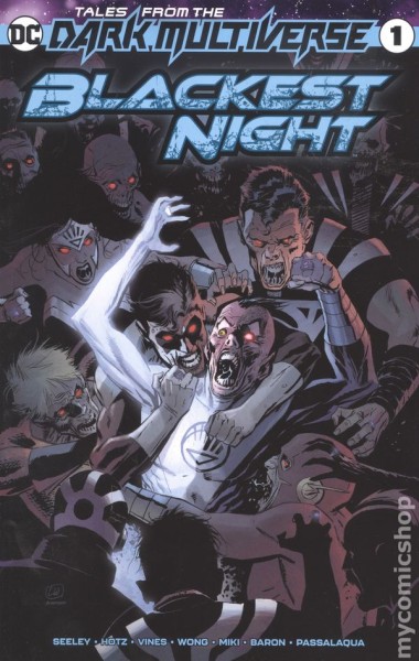 Фото Tales From the Dark Multiverse Blackest Night (2019 DC) #1