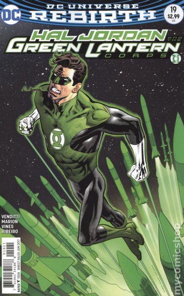 Фото Hal Jordan and The Green Lantern Corps (2016) #19B