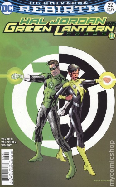 Фото Hal Jordan and The Green Lantern Corps (2016) #22B