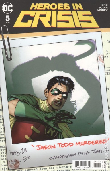 Фото Heroes in Crisis (2018 DC) #5B