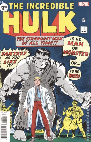 Фото Incredible Hulk Facsimile Edition (2019 Marvel) #1.2019
