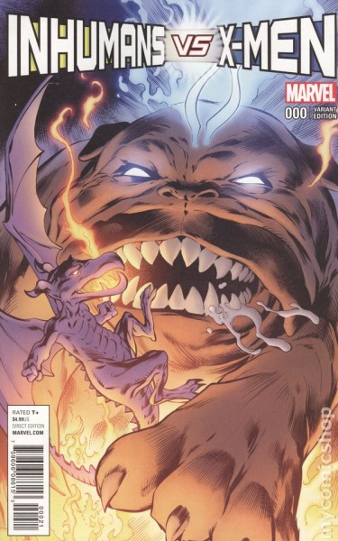 Фото IvX (2016 Marvel) Inhumans vs. X-Men #0B