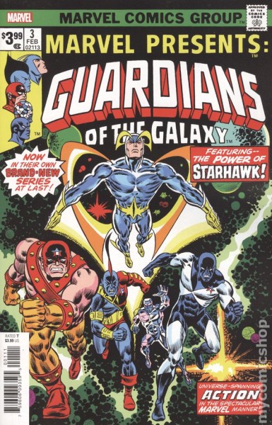 Фото Marvel Presents Guardians of the Galaxy Facsimile Edition (2018) #3