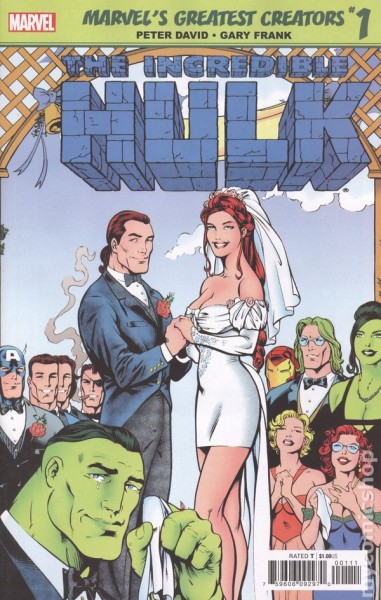 Фото Marvel's Greatest Creators Hulk The Wedding of Rick Jones (2019 Marvel) #1