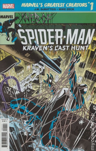 Фото Marvel's Greatest Creators Spider-Man Kravens Last Hunt (2019) #1
