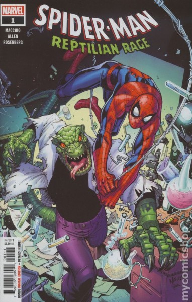 Фото Spider-Man Reptilian Rage (2019 Marvel) #1A