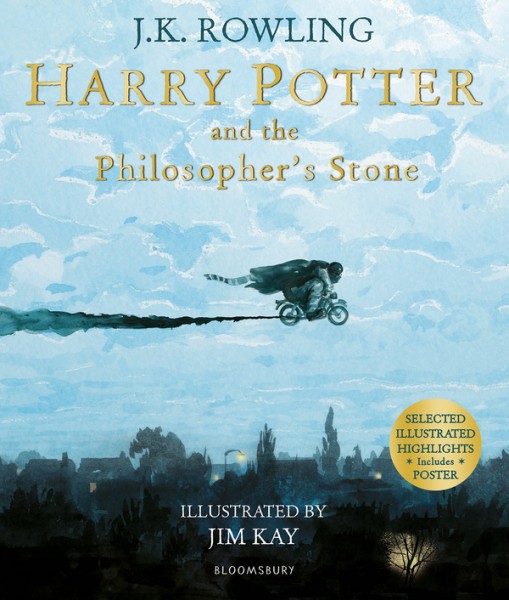 Фото Harry Potter 1 Philosopher's Stone Illustrated Edition [Paperback]