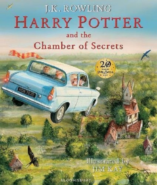 Фото Harry Potter 2 Chamber of Secrets Illustrated Edition [Hardcover]