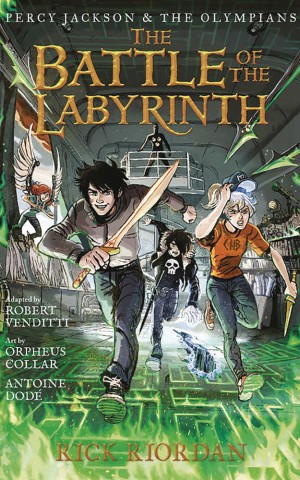 Persy Jackson and the Olympians. Book 4. The Battle of the Labyrinth