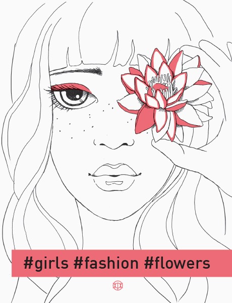 Фото Книга #girls#fashion#flowers