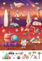 Фото Книга-картонка Великий віммельбух. Космос 7