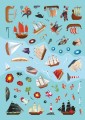 Фото Книжка з наліпками. Кораблі 6
