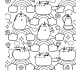Фото Мінірозмальовка Pusheen 5