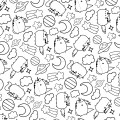 Фото Розмальовка Pusheen 4