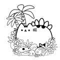Фото Розмальовка Pusheen 6