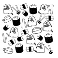 Фото Розмальовка Pusheen 7
