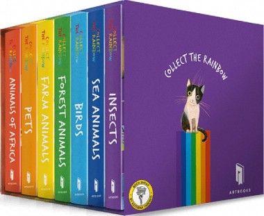 Фото А set of 7 books «Collect the rainbow»