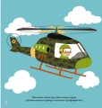 Фото Розмальовки, аплікації, завдання. Військова техніка. 40 наліпок 2