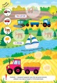 Фото Великі наліпки для малят. Стрімкий літачок 2