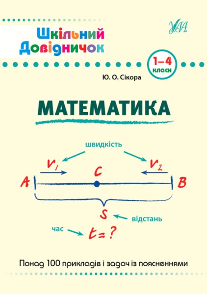 Фото Шкільний довідничок. Математика. 1-4 класи