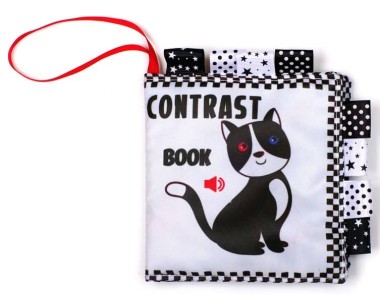 Фото Контрастна книжка «Котик»