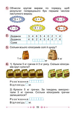 Математика 1 клас. Робочий зошит. Частина 1
