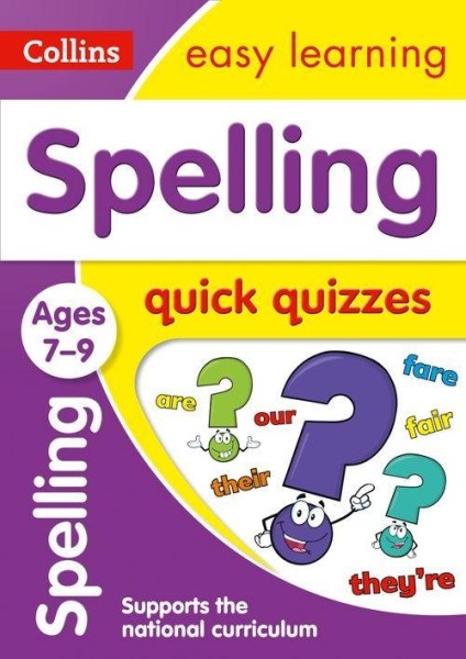 Фото Collins Easy Learning: Spelling Quick Quizzes Ages 7-9