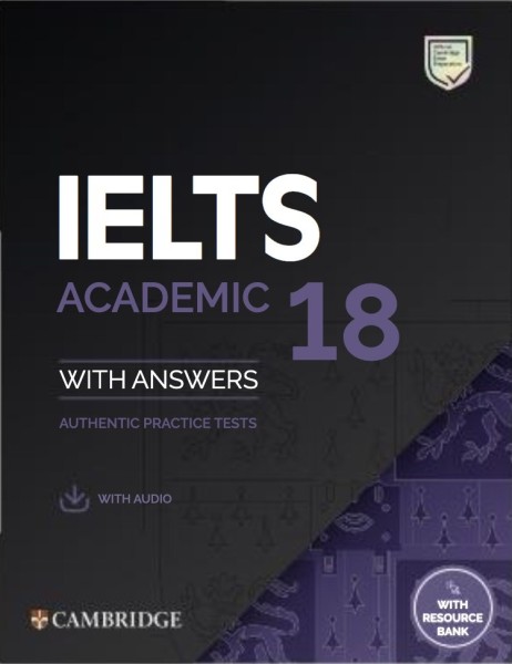 Фото Cambridge Practice Tests IELTS 18 Academic with Answers Downloadable Audio