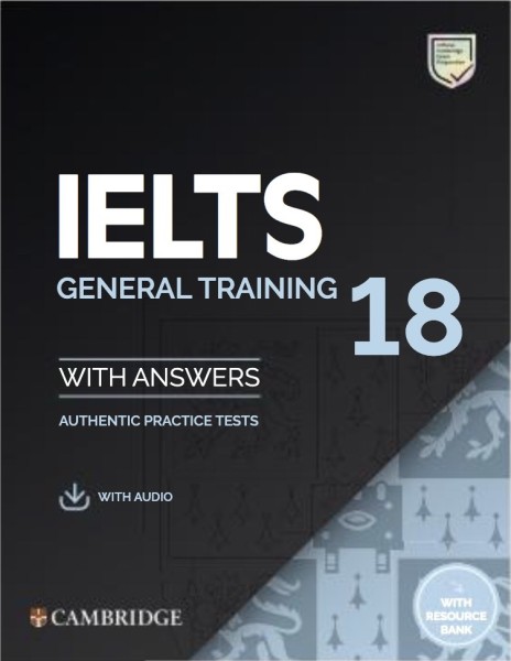 Фото Cambridge Practice Tests IELTS 18 General with Answers Downloadable Audio