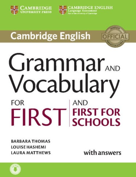 Фото Cambridge Grammar and Vocabulary for First and First for Schools with Answers and Downloadable Audio