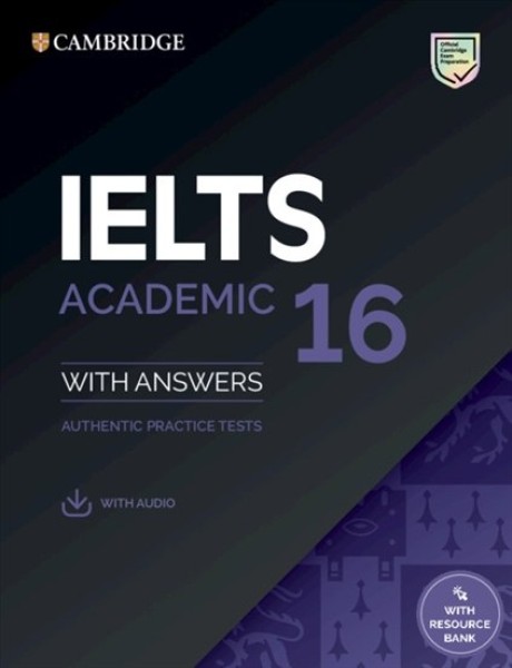Фото Cambridge Practice Tests IELTS 16 Academic with Answers, Downloadable Audio