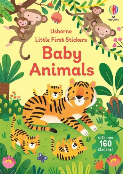 Фото Little First Stickers Baby Animals