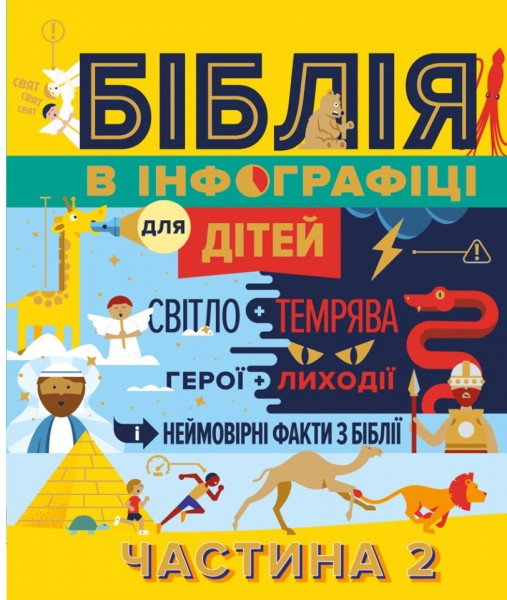 Фото Біблія в інфографіці для дітей. Частина 2