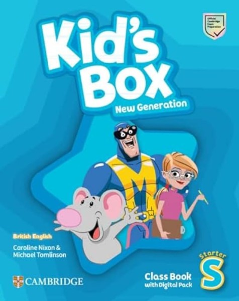 Фото Kid's Box New Generation Starter Class Book with Digital Pack