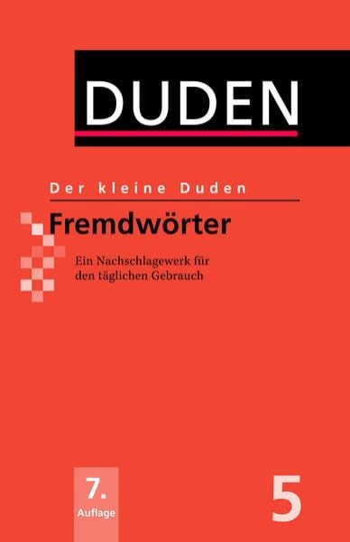 Фото Der kleine Duden - Fremdwörter: Ein Nachschlagewerk für den täglichen Gebrauch