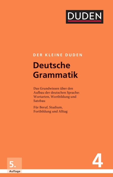 Фото Der kleine Duden - Deutsche Grammatik: Eine Sprachlehre für Beruf, Studium, Fortbildung und