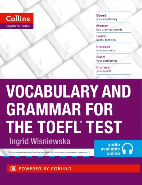 Фото Vocabulary and Grammar for the TOEFL Test with Audio Available Online