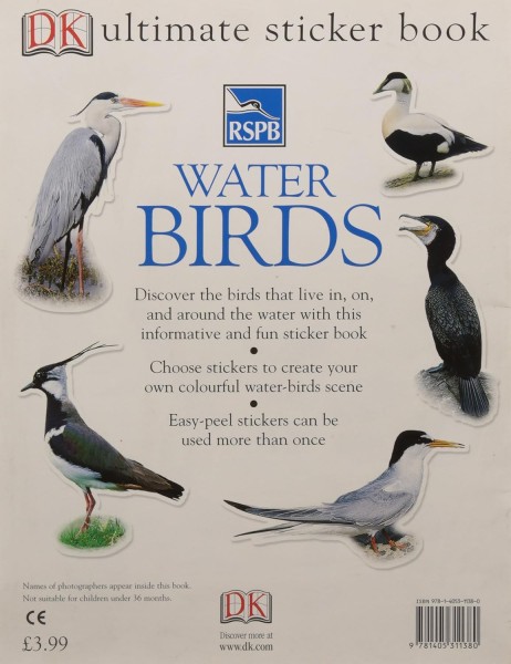 Фото RSPB Water Birds. Ultimate Sticker Book