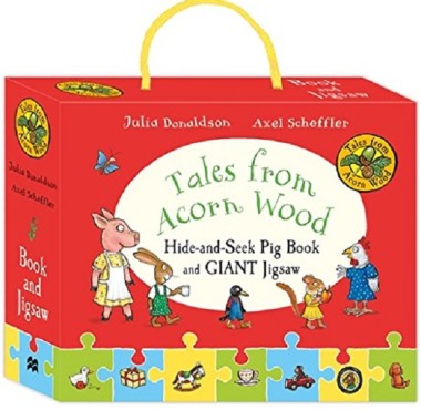 Фото Tales from Acorn Wood. Hide-and-Seek Pig Book and Jigsaw Set