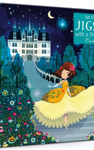 An Usborne Jigsaw with a Picture Book. Cinderella
