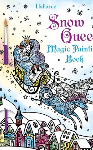 Magic Painting Book: Snow Queen