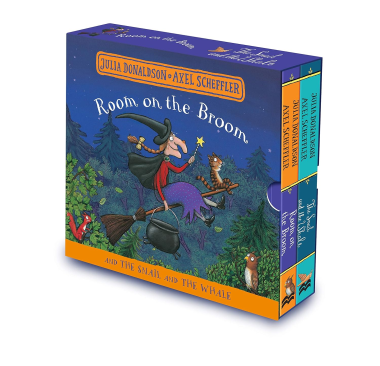 Фото Room on the Broom and The Snail and the Whale Board Book Gift Slipcase