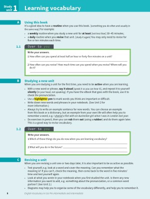 English Vocabulary in Use Pre-intermediate and Intermediate. Book with Answers. Vocabulary Reference and Practice (4th Edition)