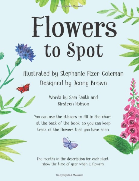 Фото Flowers to Spot. Usborne Minis