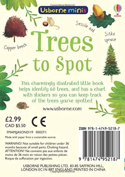 Фото Trees to Spot. Usborne Minis