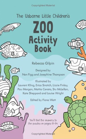 Little Children's Zoo Activity Book