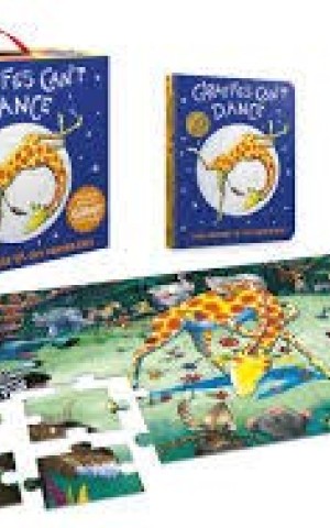 Giraffes Can't Dance Board Book & Jigsaw Carry Case