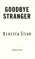 Фото Goodbye Stranger 3